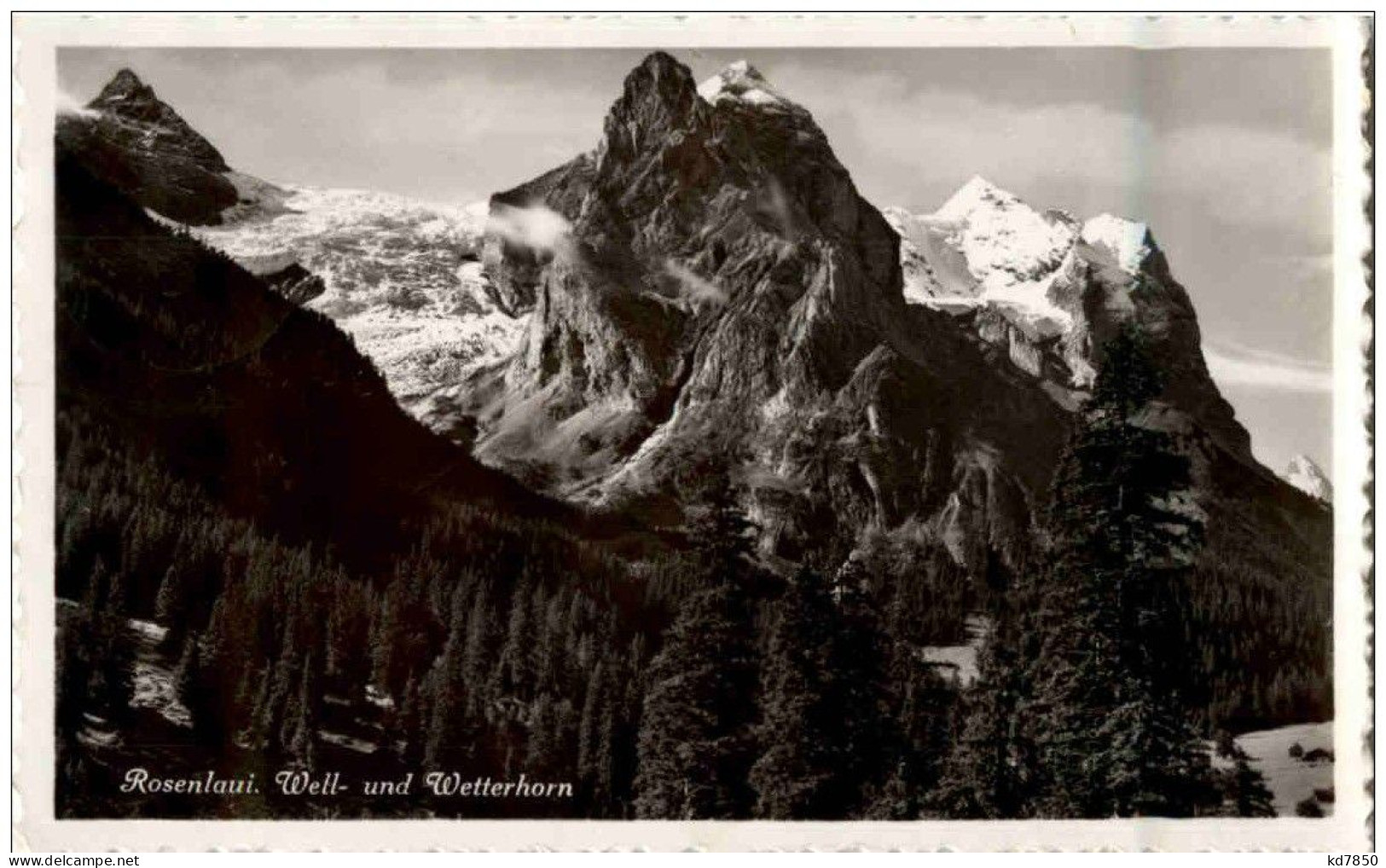 Rosenlaui - Well Und Wetterhorn - Gletscher - Sonstige & Ohne Zuordnung