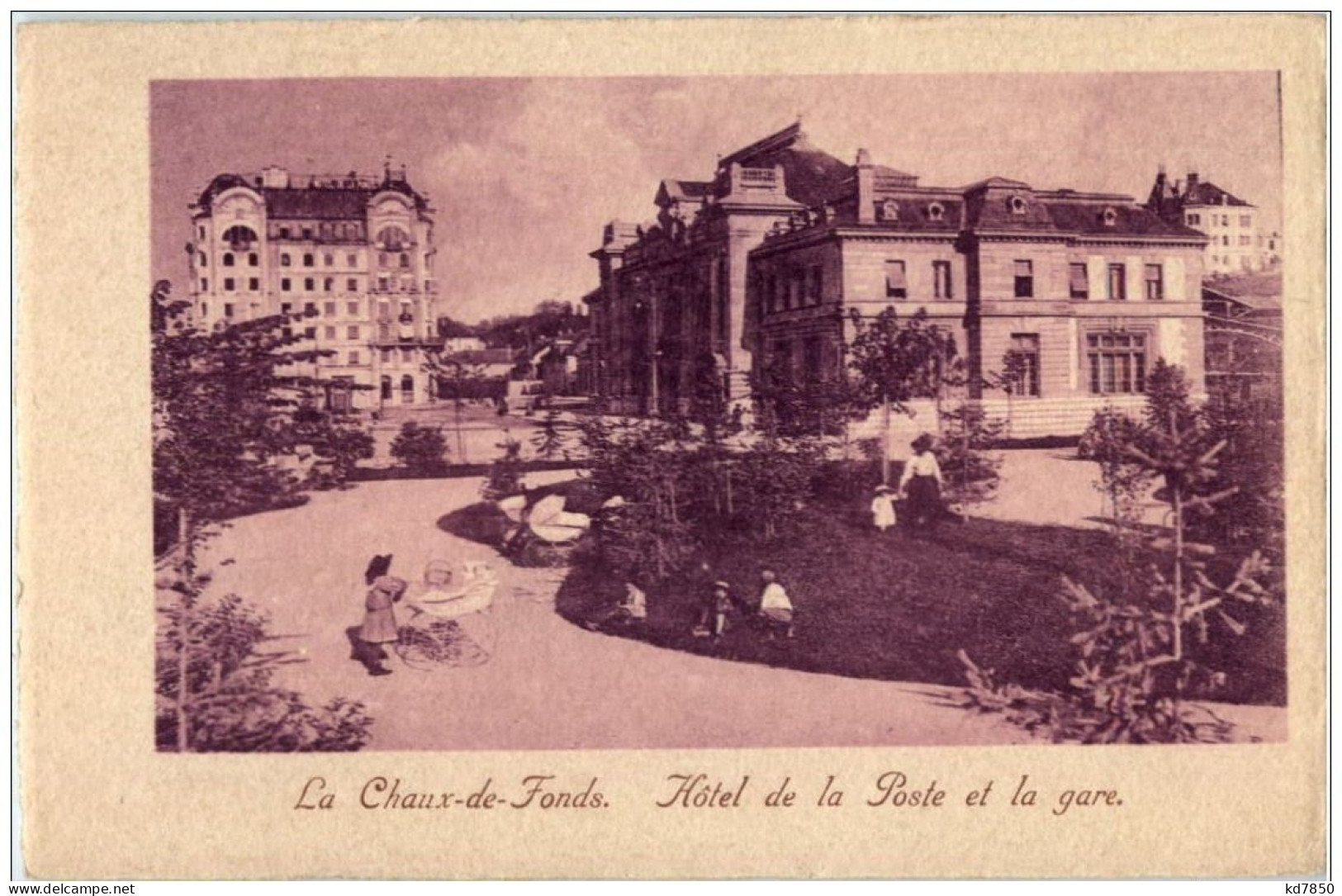 La Chaux De Fonds - Hotel De La Poste Et La Gare - La Chaux-de-Fonds