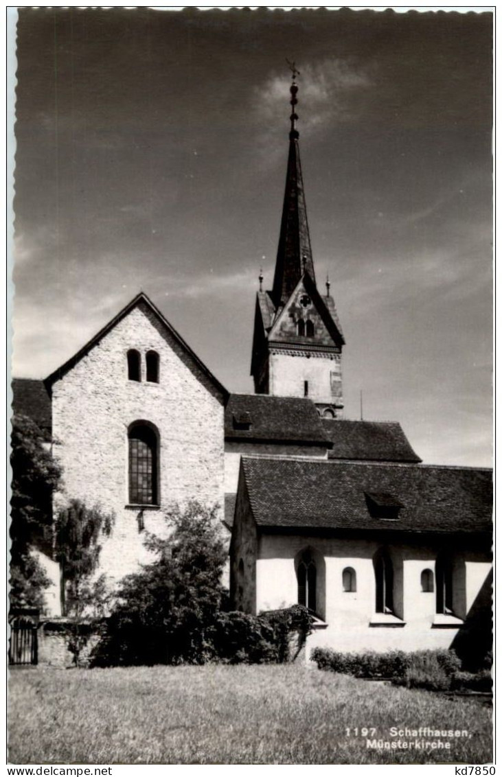 Schaffhausen - Münsterkirche - Schaffhouse