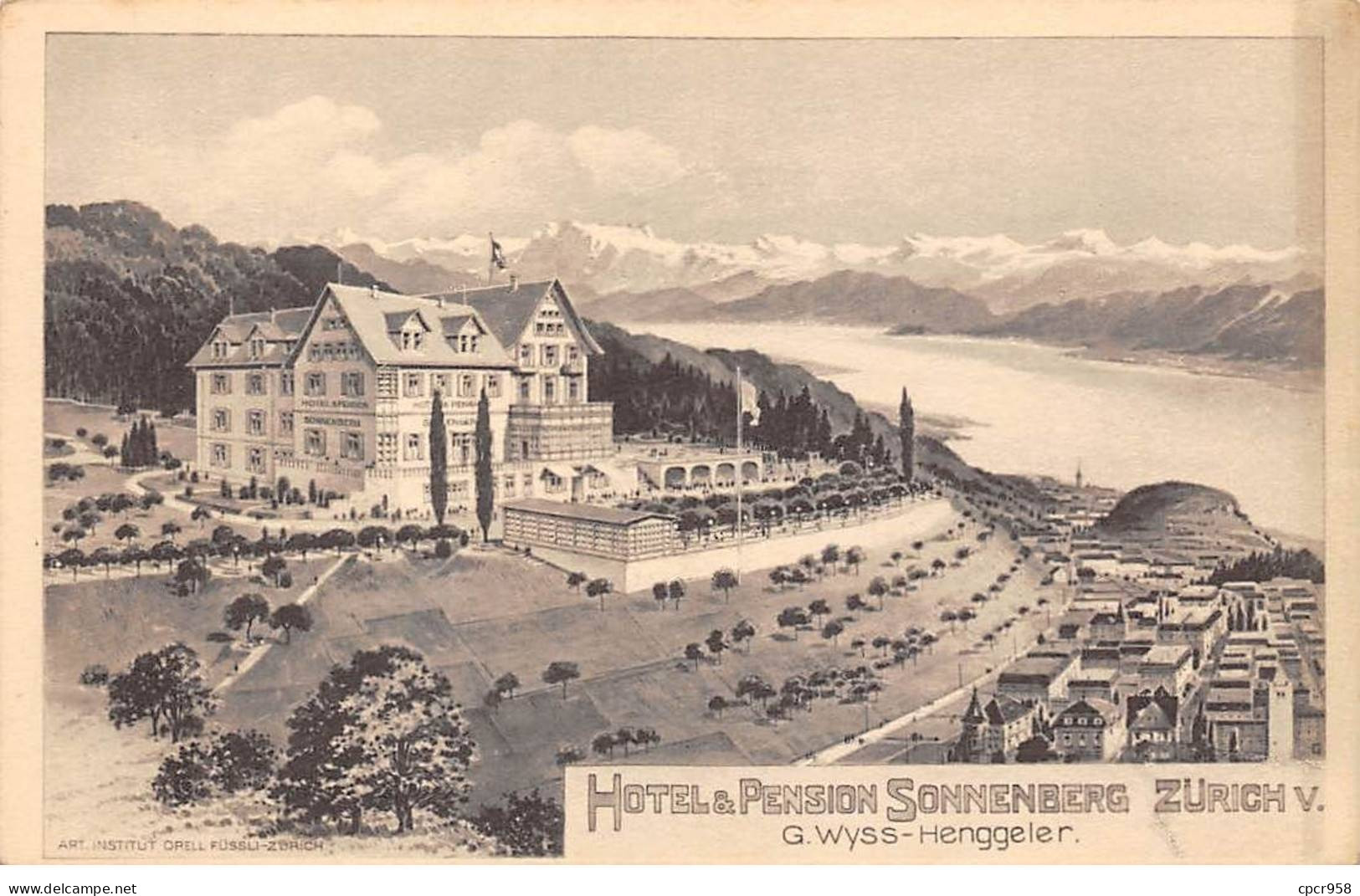 SUISSE - ZURICH - SAN42956 - Hotel & Pension Sonnenberg - Zürich