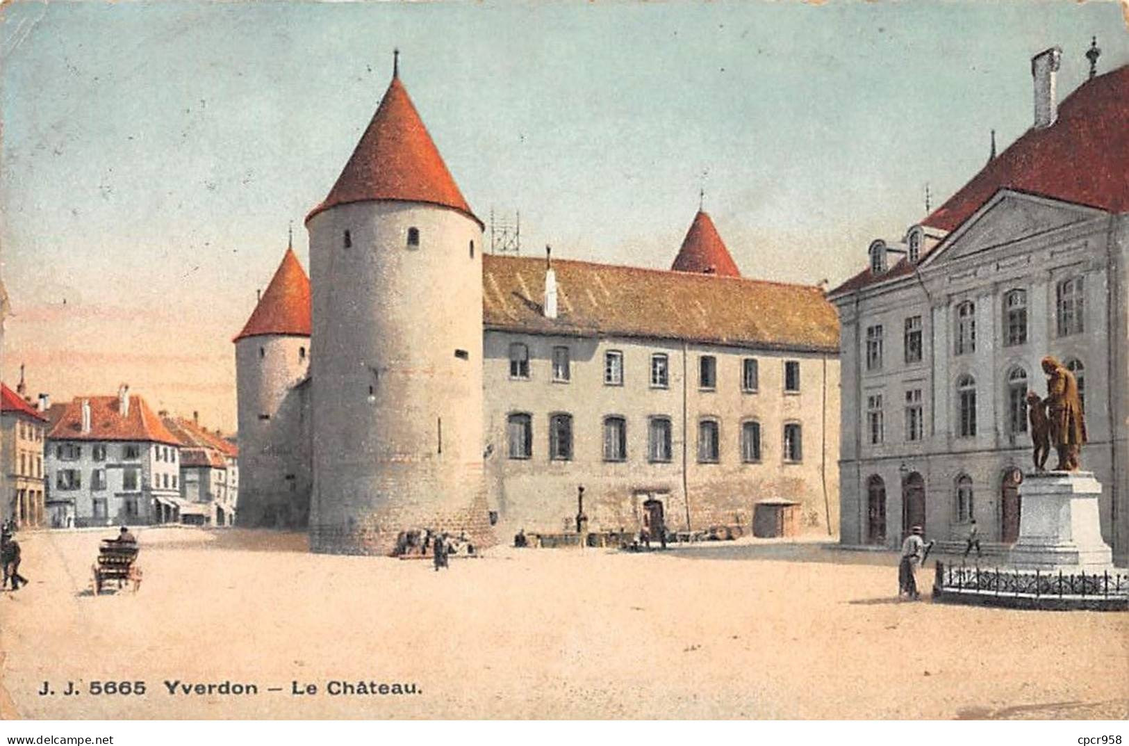 SUISSE - YVERDON - SAN42953 - Le Château - Yverdon-les-Bains 