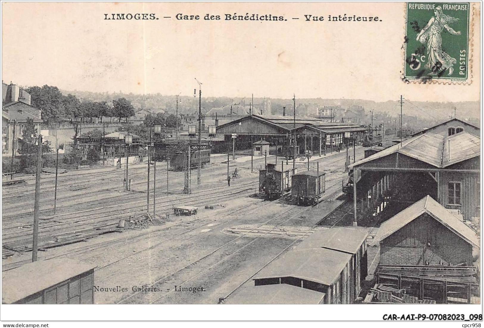 CAR-AAIP9-87-0810 - LIMOGES - Gare Des Bénédictins - Vue Interieure  - Limoges