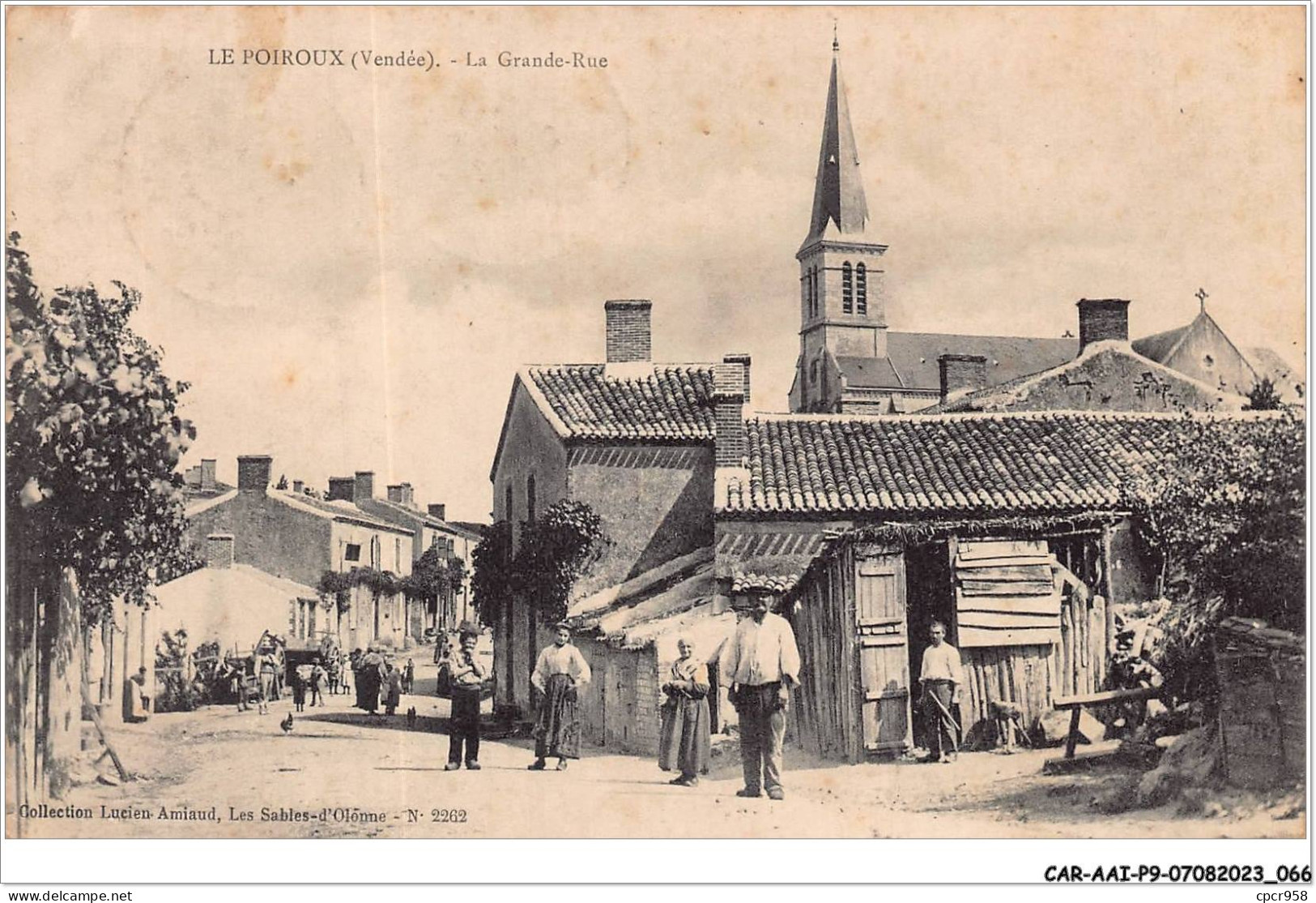 CAR-AAIP9-85-0794 - LE POIROUX - La Grande Rue  - Sonstige & Ohne Zuordnung