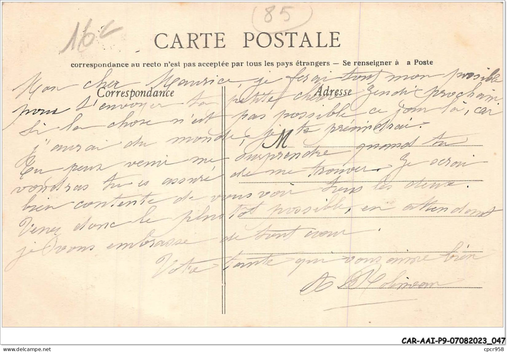 CAR-AAIP9-85-0784 - FONTENAY LE COMPTE - L'eglise - Loge-Fougereuse - Fontenay Le Comte