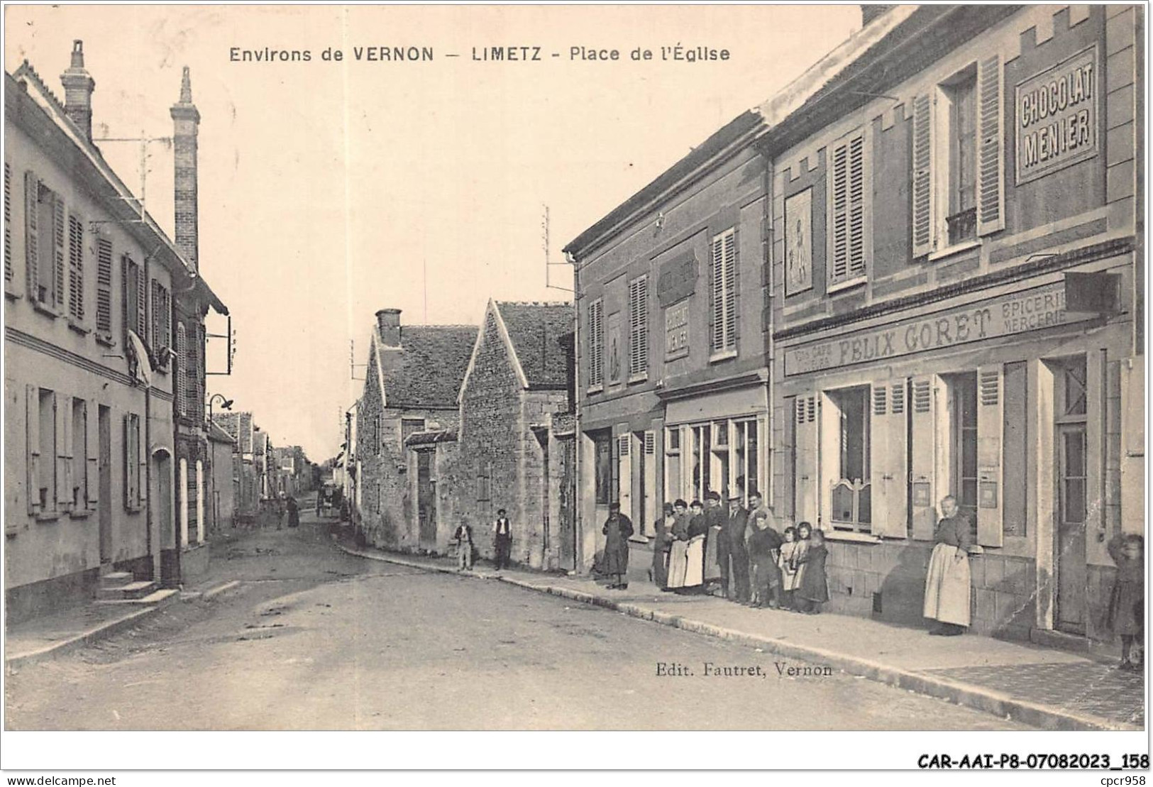 CAR-AAIP8-78-0746 - Environs De VERNON - LIMETZ - Place De L'eglise  - Other & Unclassified