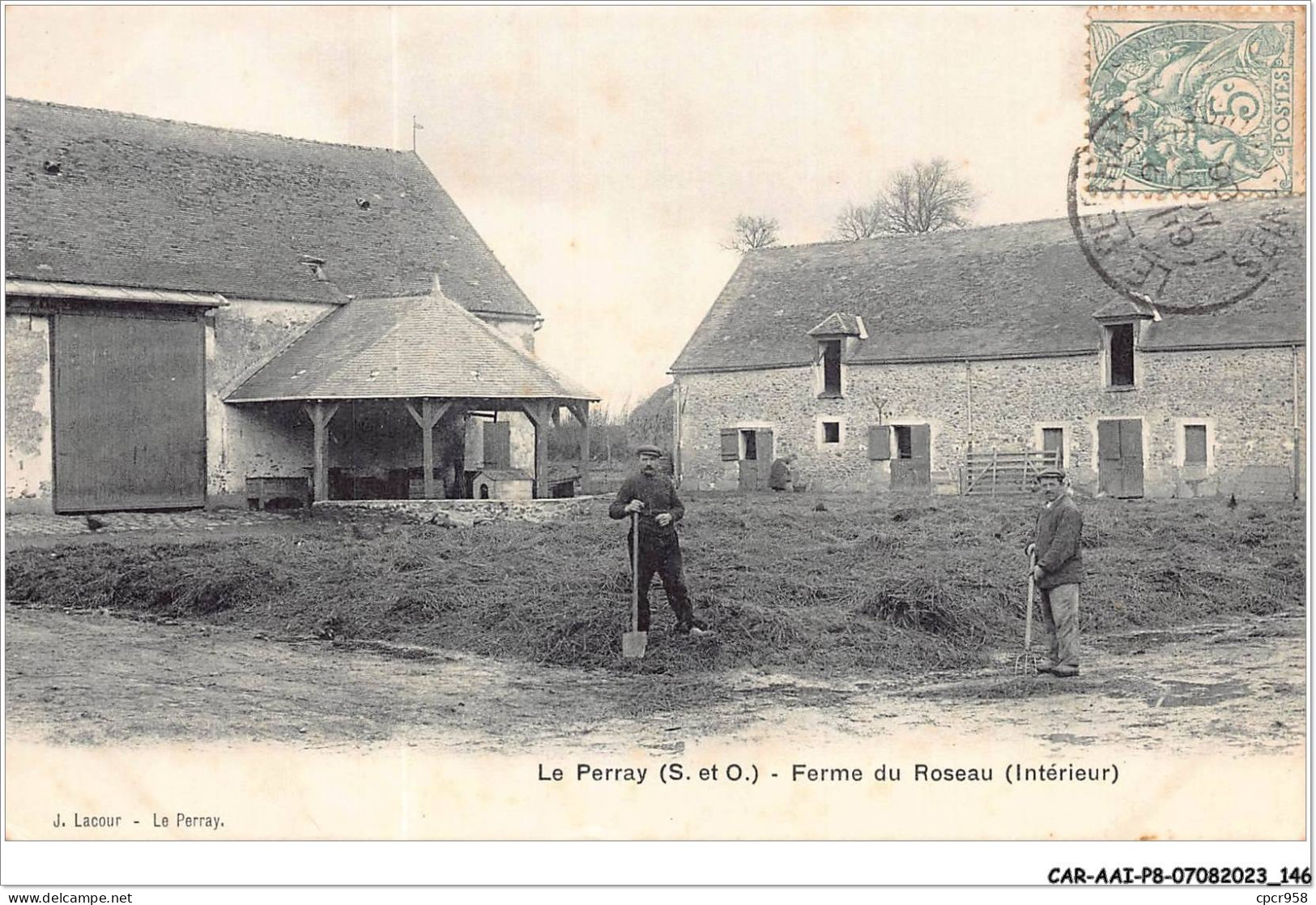 CAR-AAIP8-78-0740 - LE PERRAY - Ferme Du Roseau (Interieur) - Le Perray En Yvelines