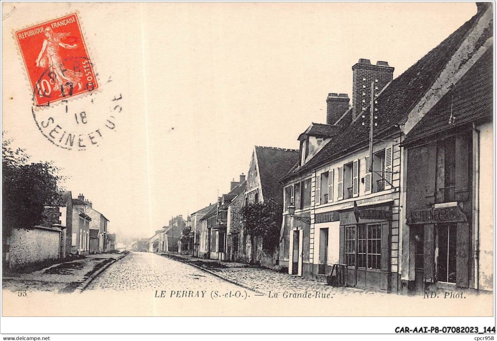 CAR-AAIP8-78-0739 - LE PERRAY - La Grande Rue  - Le Perray En Yvelines