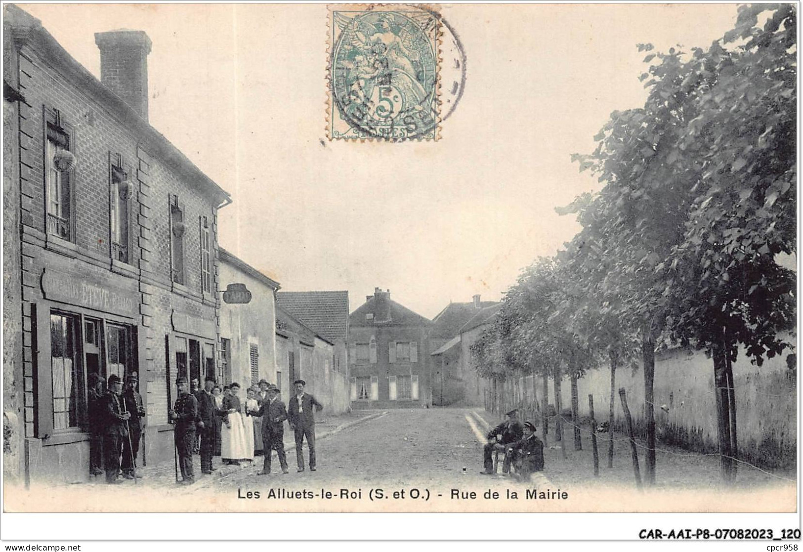 CAR-AAIP8-78-0727 - LES ALLUETS LE ROI - Rue De La Mairie  - Other & Unclassified