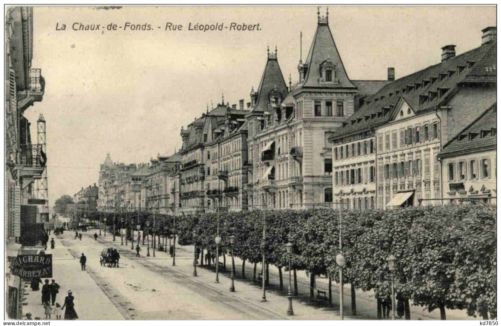 La Chaux De Fonds - Rue Leopold Robert - La Chaux-de-Fonds