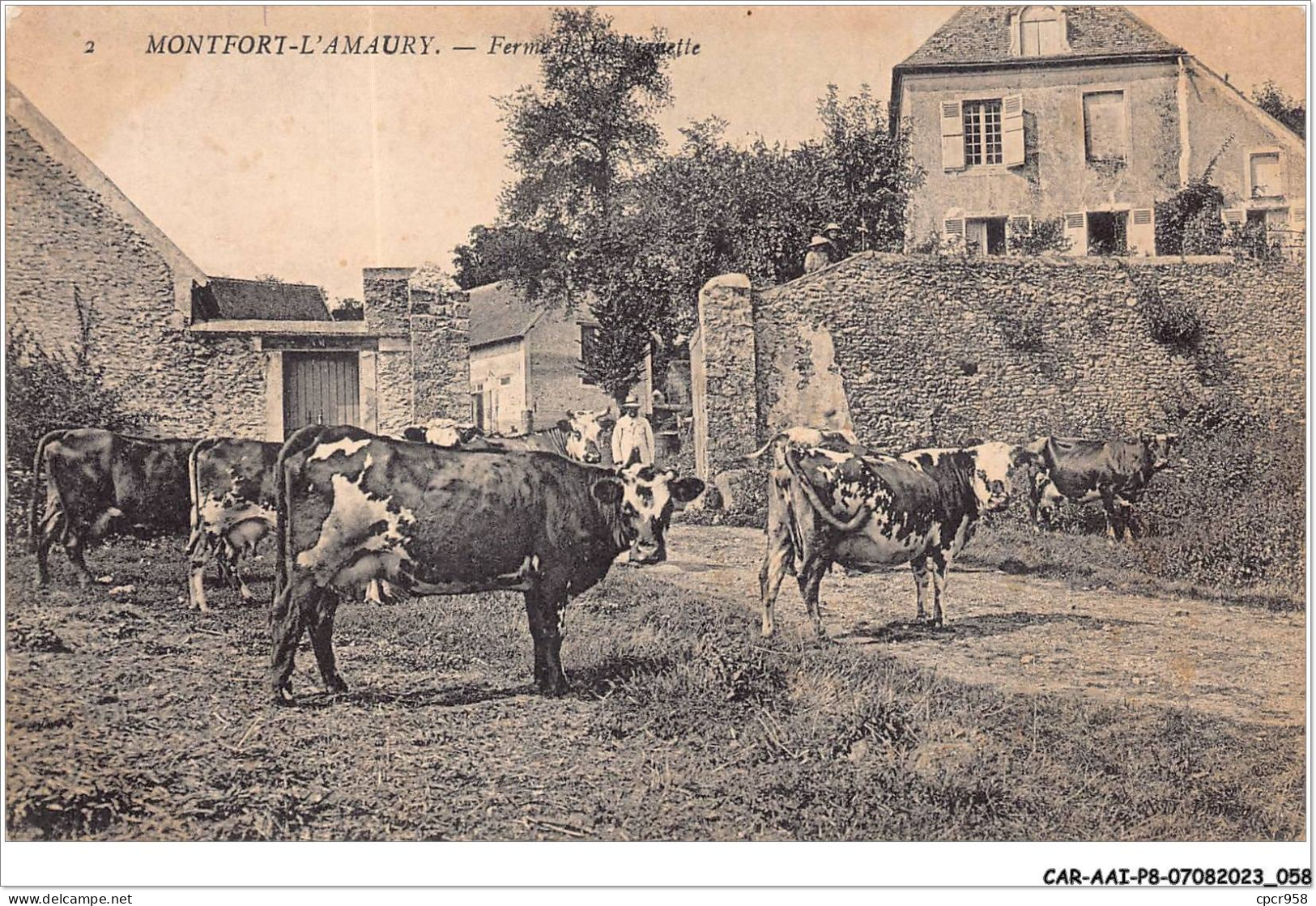 CAR-AAIP8-78-0696 - MONTFORT L'AMAURY - Ferme De La Liguette - Montfort L'Amaury