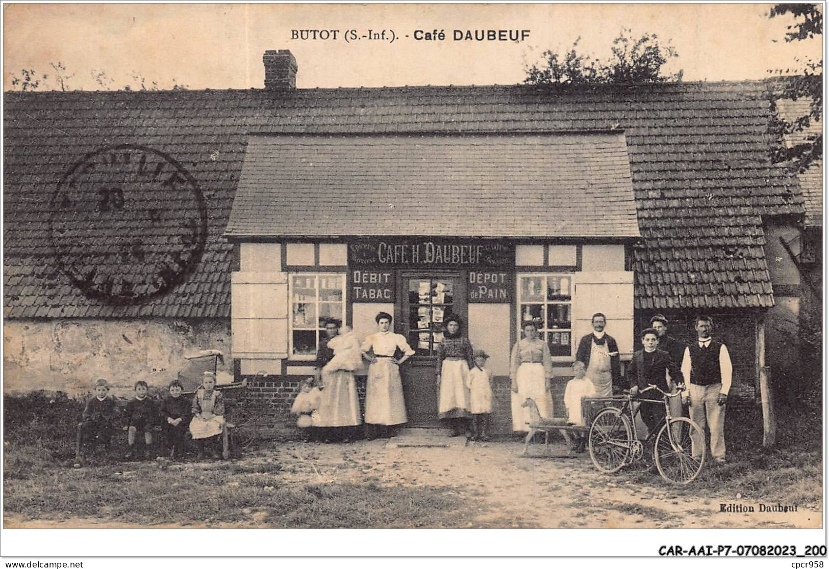 CAR-AAIP7-76-0657 - BUTOT - Café Daubeuf  - Other & Unclassified