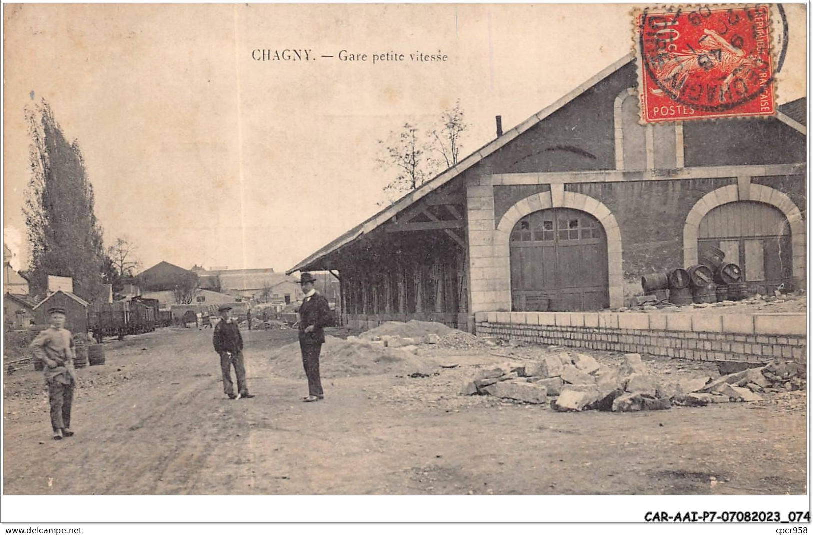 CAR-AAIP7-71-0594 - CHAGNY - Gare Petite Vitesse - Chagny