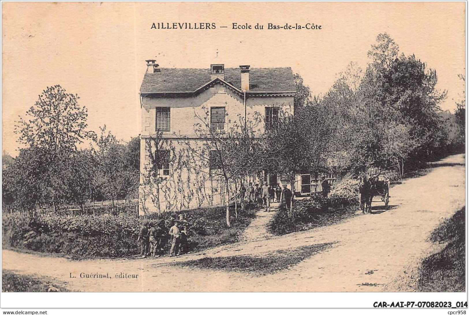 CAR-AAIP7-70-0564 - AILLEVILLERS - Ecole Du Bas De La Cote  - Sonstige & Ohne Zuordnung