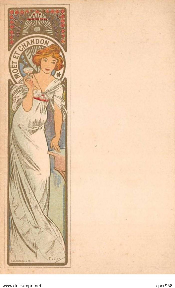 Illustrateur.mucha Alphonse.n°car21019.champagne Moet Et Chandon. - Mucha, Alphonse