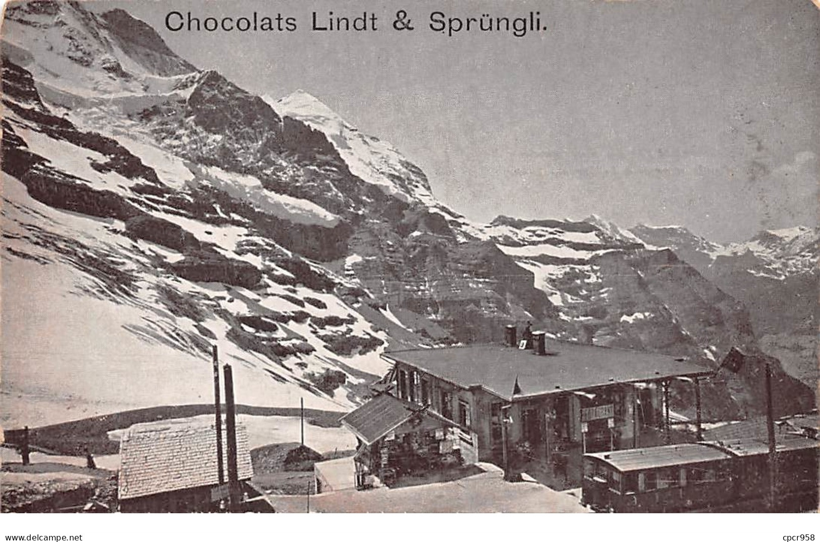 Suisse - N°66615 - BERNE - Chocolats Lindt & Sprüngli - Station Eigealetscher - Train - Bern