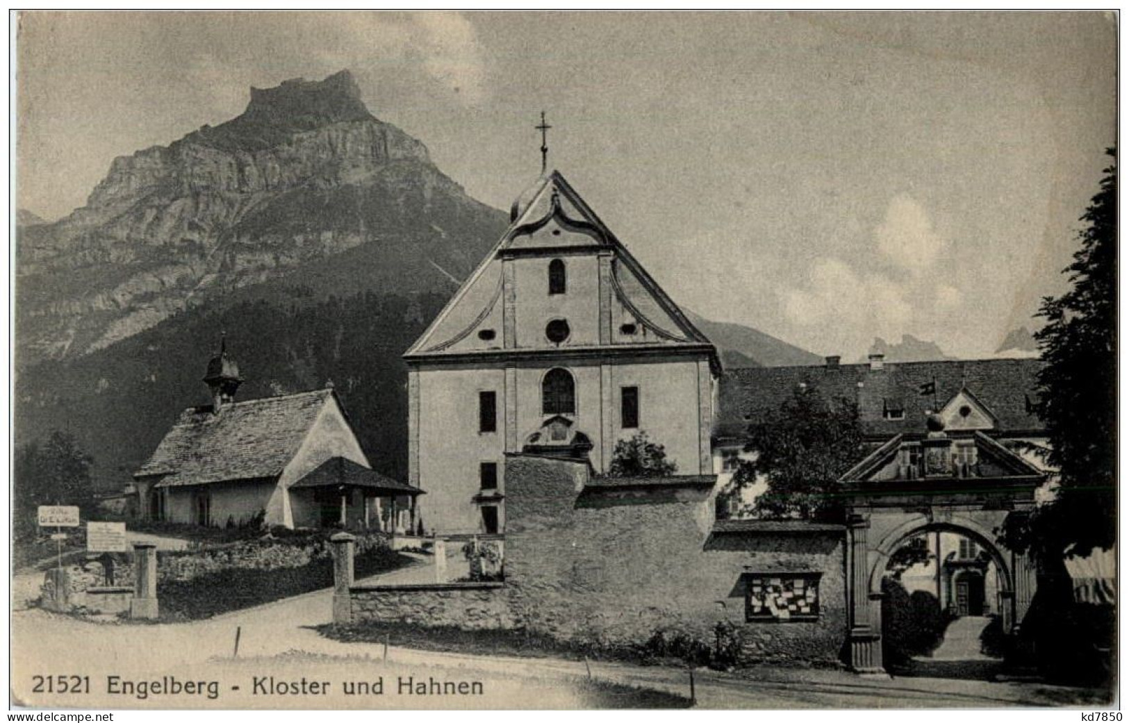 Engelberg - Kloster Und Hahnen - Engelberg