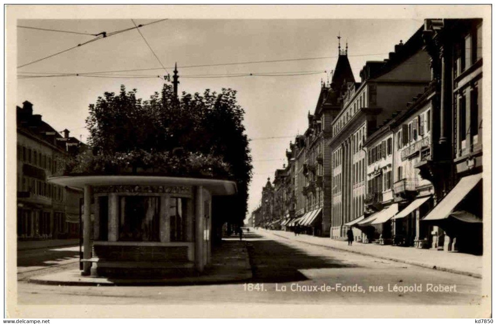 La Chaux De Fonds - Rue Leopold Robert - La Chaux-de-Fonds