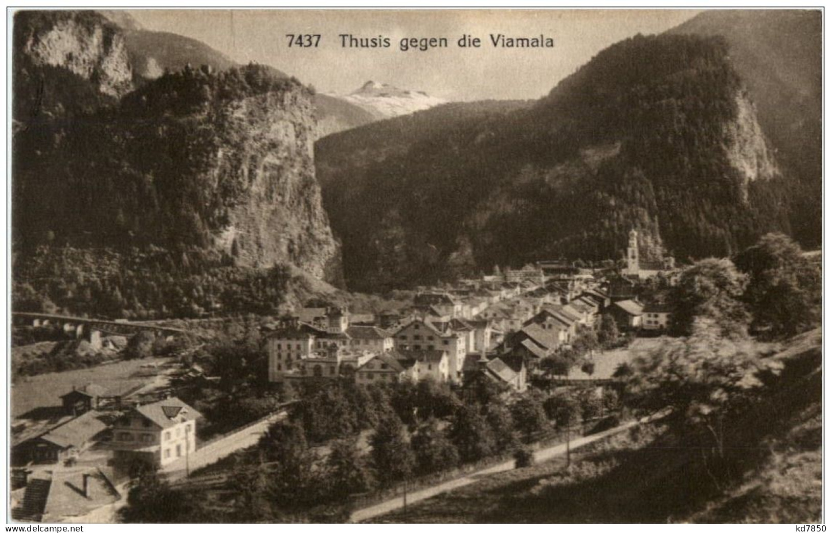 Thusis Gegen Di Viamala - Thusis