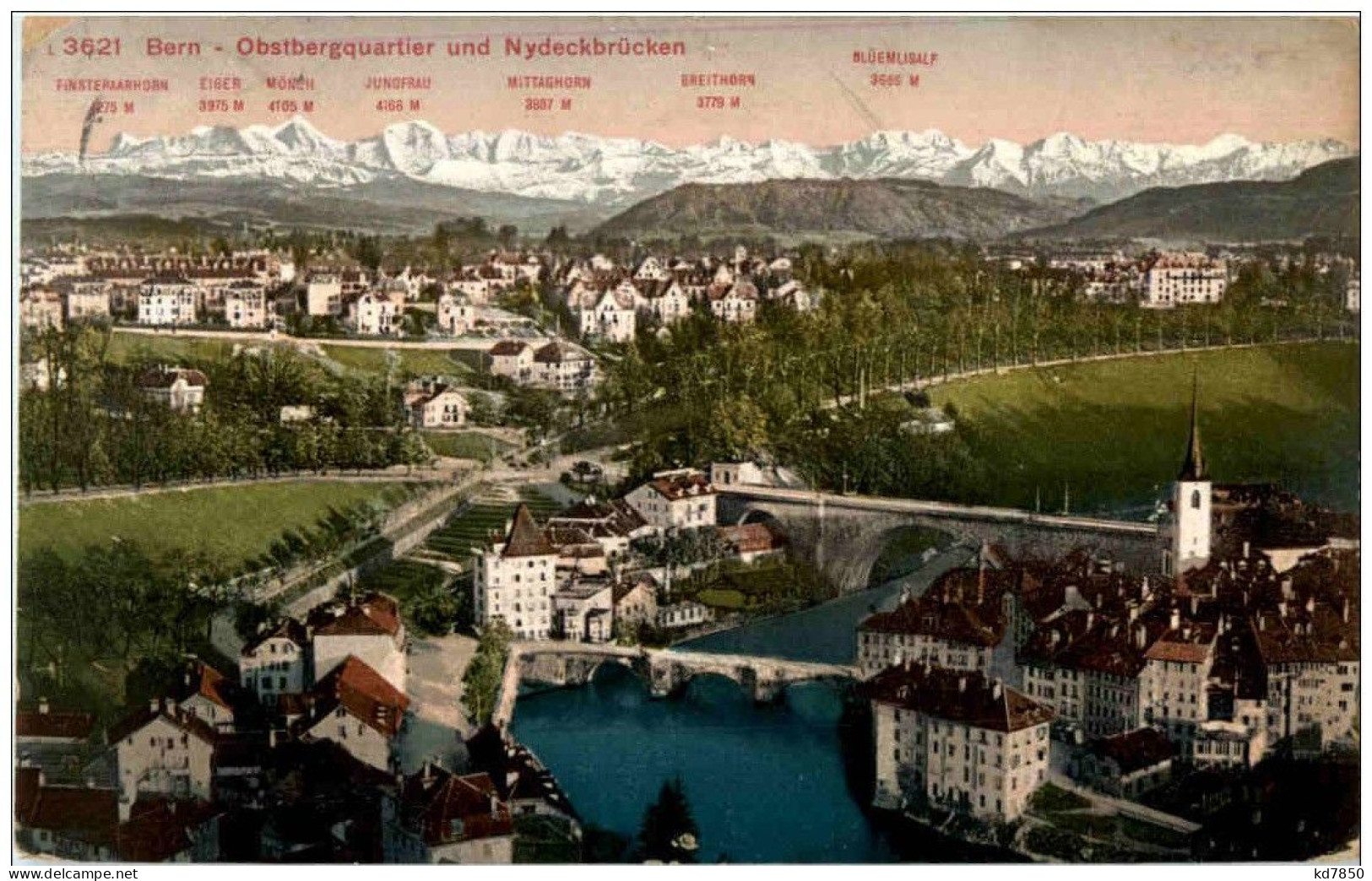 Bern - Obstbergquartier Und Nydeckbrücken - Bern