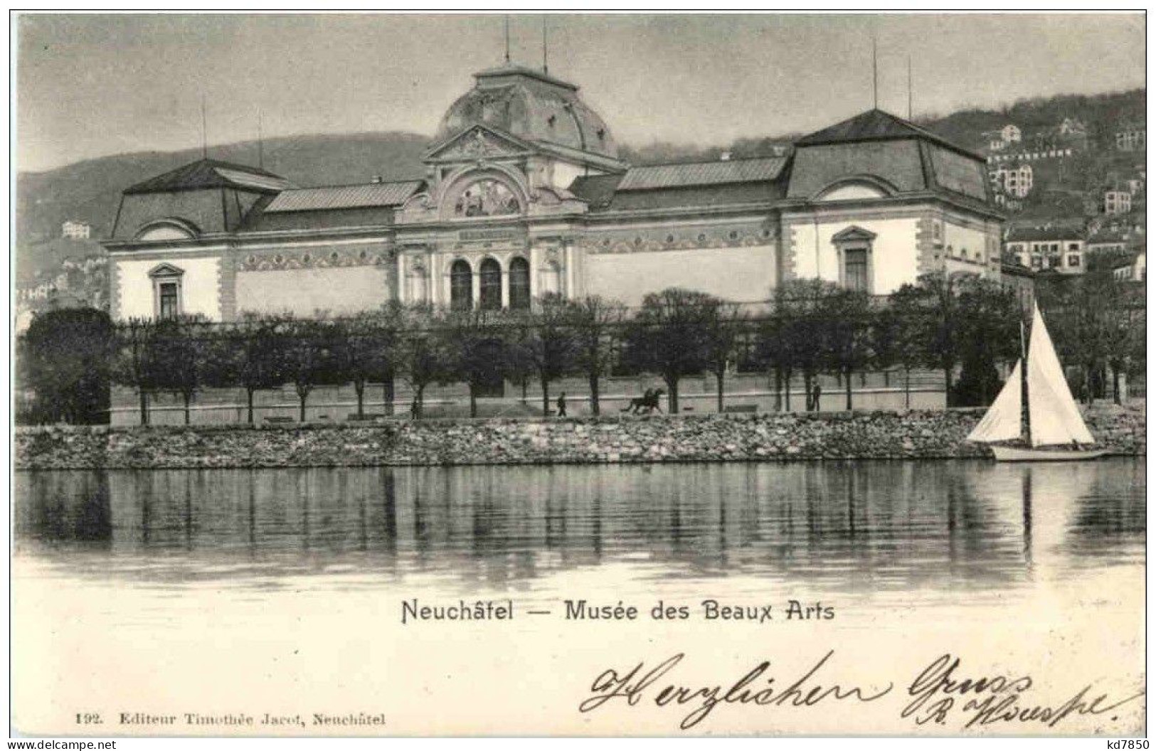 Neuchatel - Musee Des Beaux Arts - Neuchâtel