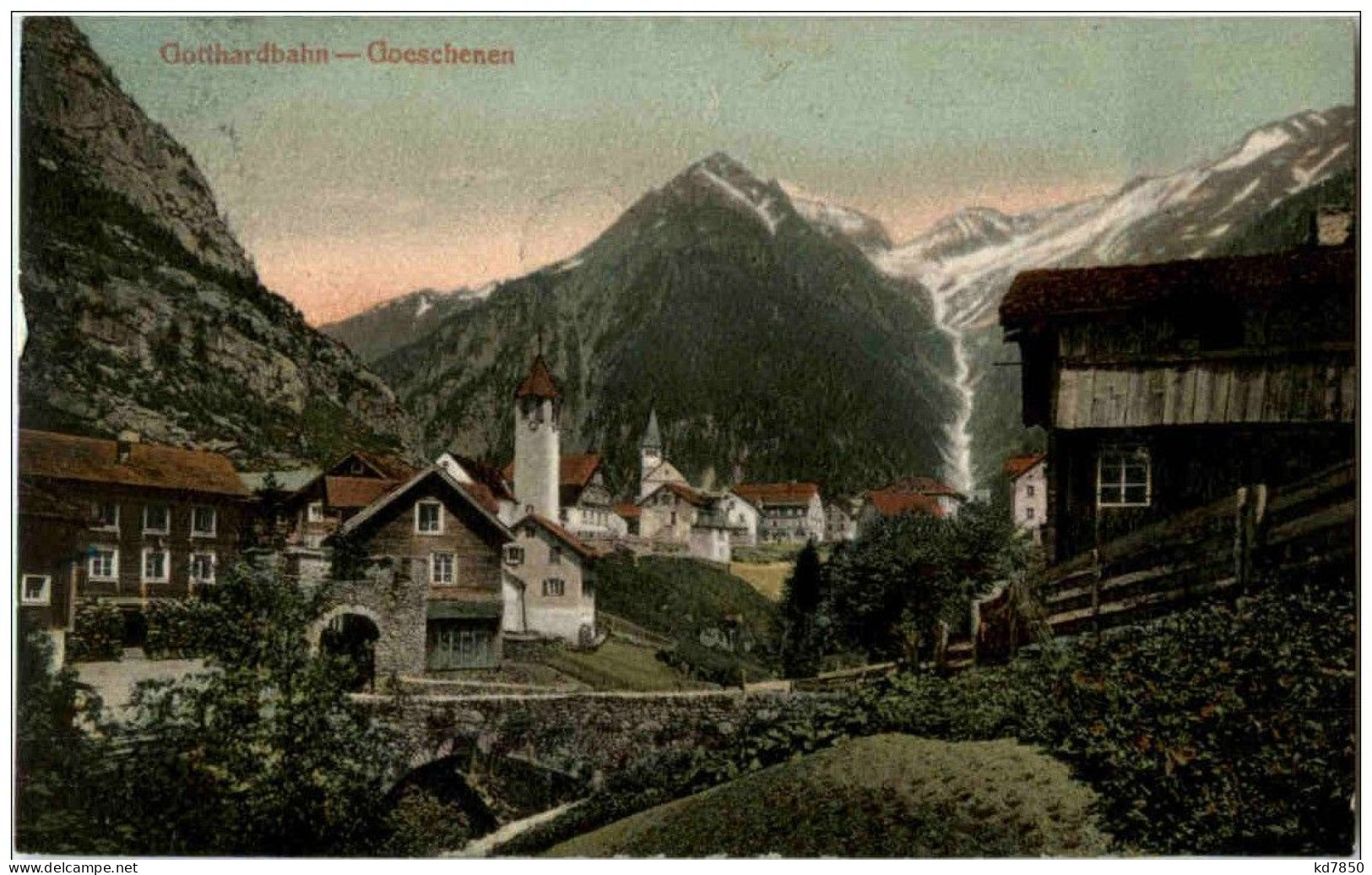 Gotthardbahn - Göschenen - Göschenen