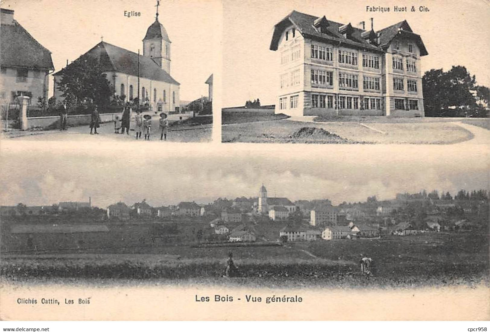 SUISSE - SAN49809 - Les Bois - Vue Générale - Les Bois