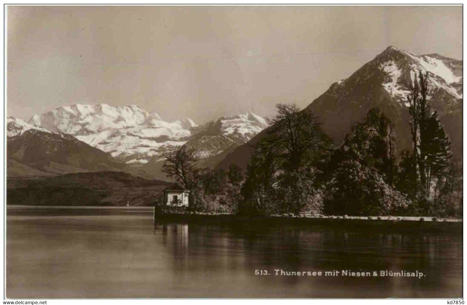 Thunersee Mit Niesen Und Blümlisalp - Sonstige & Ohne Zuordnung