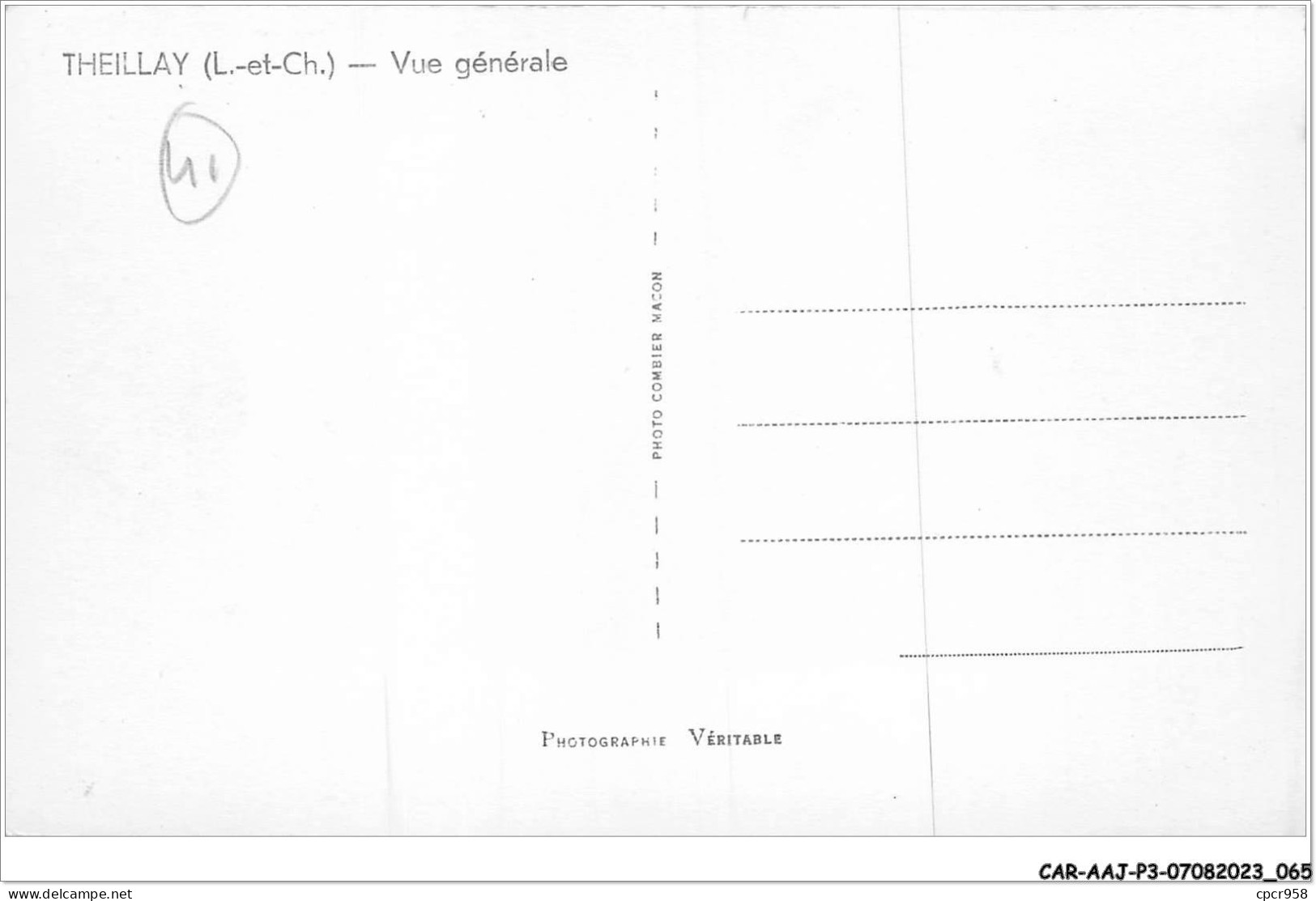 CAR-AAJP3-41-0211 - THEILLAY - Vue Générale - Selommes