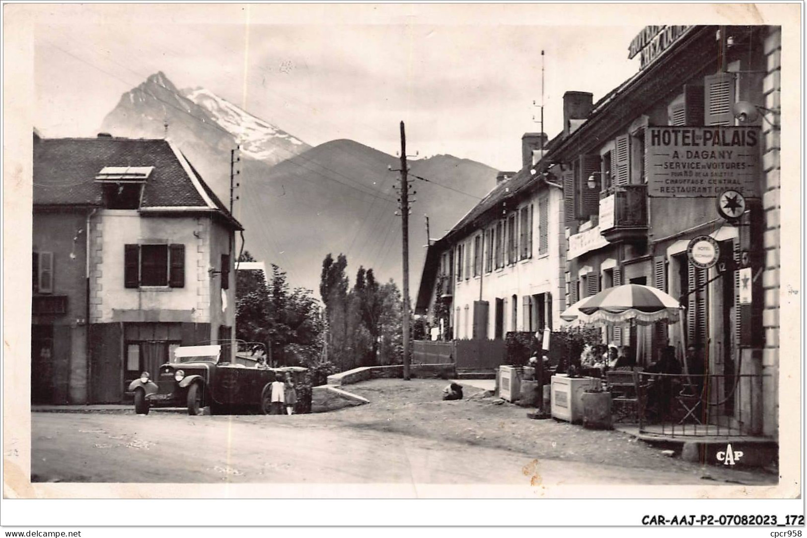 CAR-AAJP2-38-0175 - CORPS - Hôtel Du Palais - Pompe à Essence - Corps