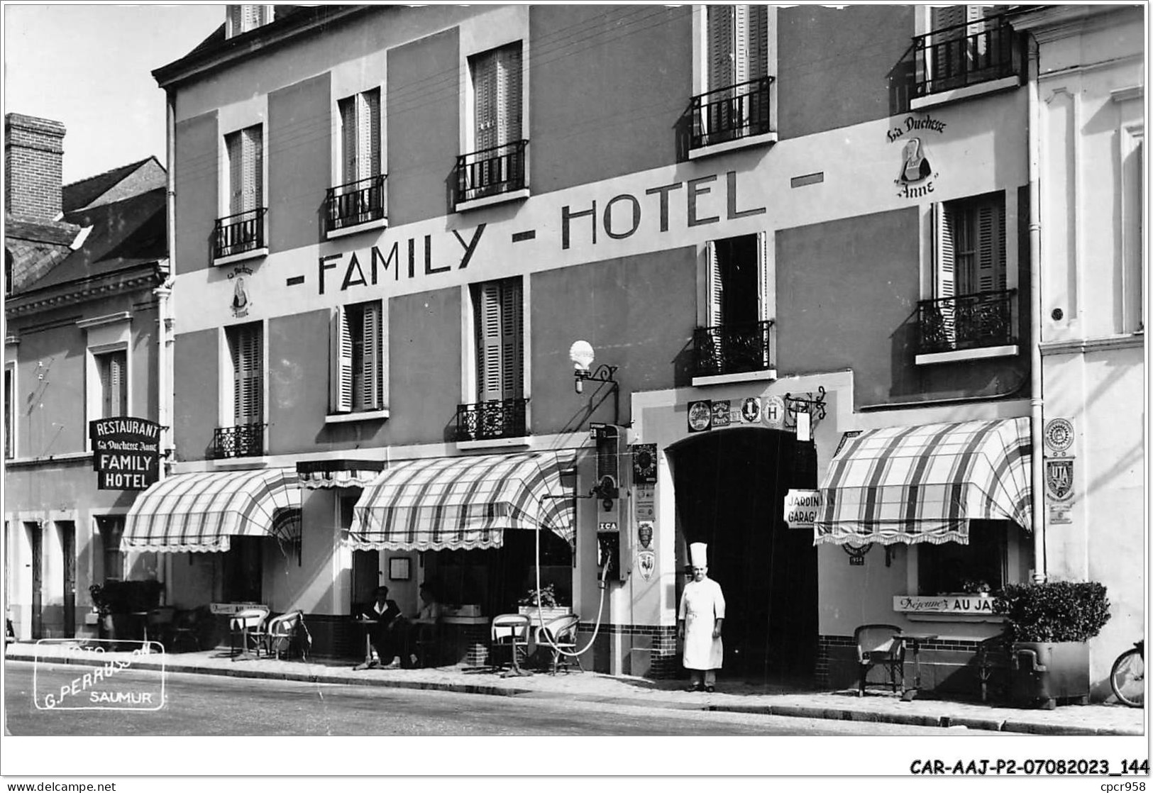 CAR-AAJP2-37-0161 - LANGEAIS - Family Hôtel - La Duchesse Anne - Langeais