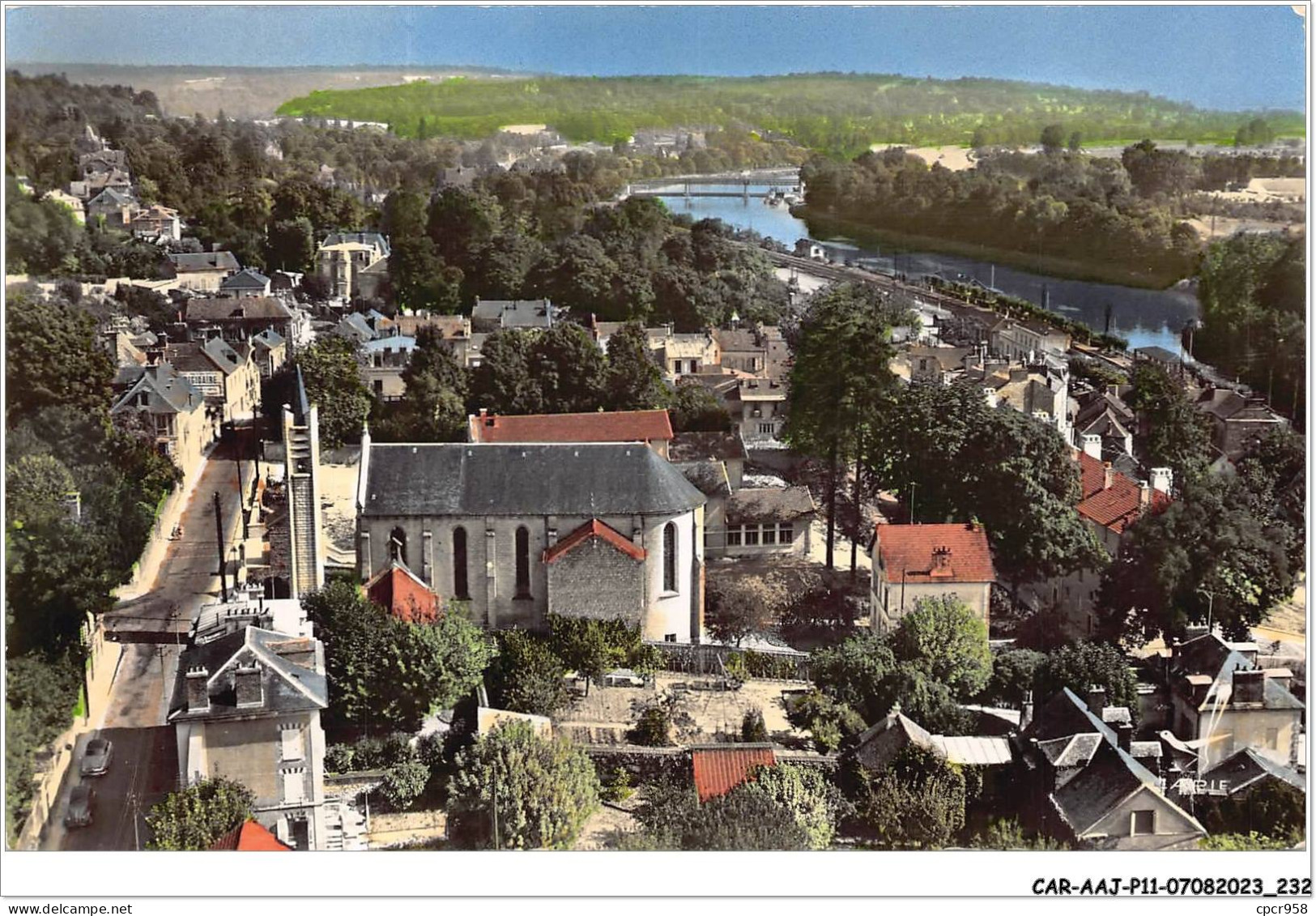 CAR-AAJP11-95-1111 - PARMAIN - Vue Panoramique - En Avion Au-dessus De - Parmain