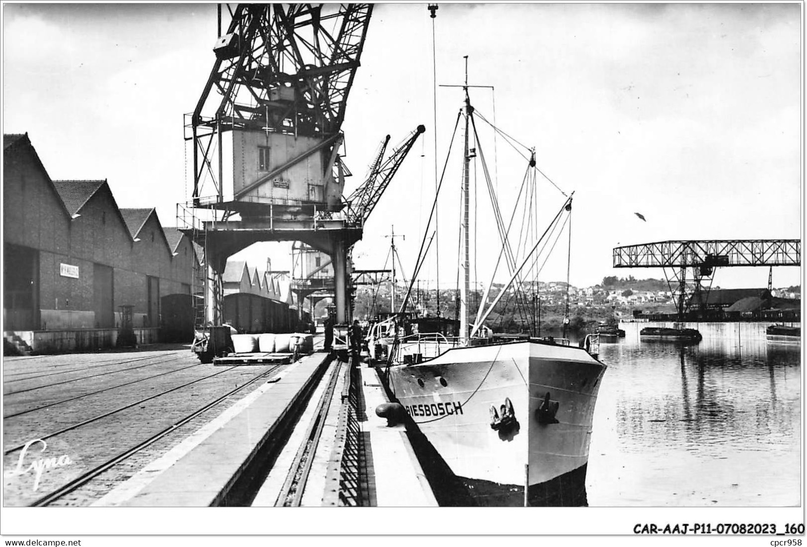 CAR-AAJP11-92-1075 - GENNEVILLIERS - Port De Paris - Quai De Déchargement - Gennevilliers