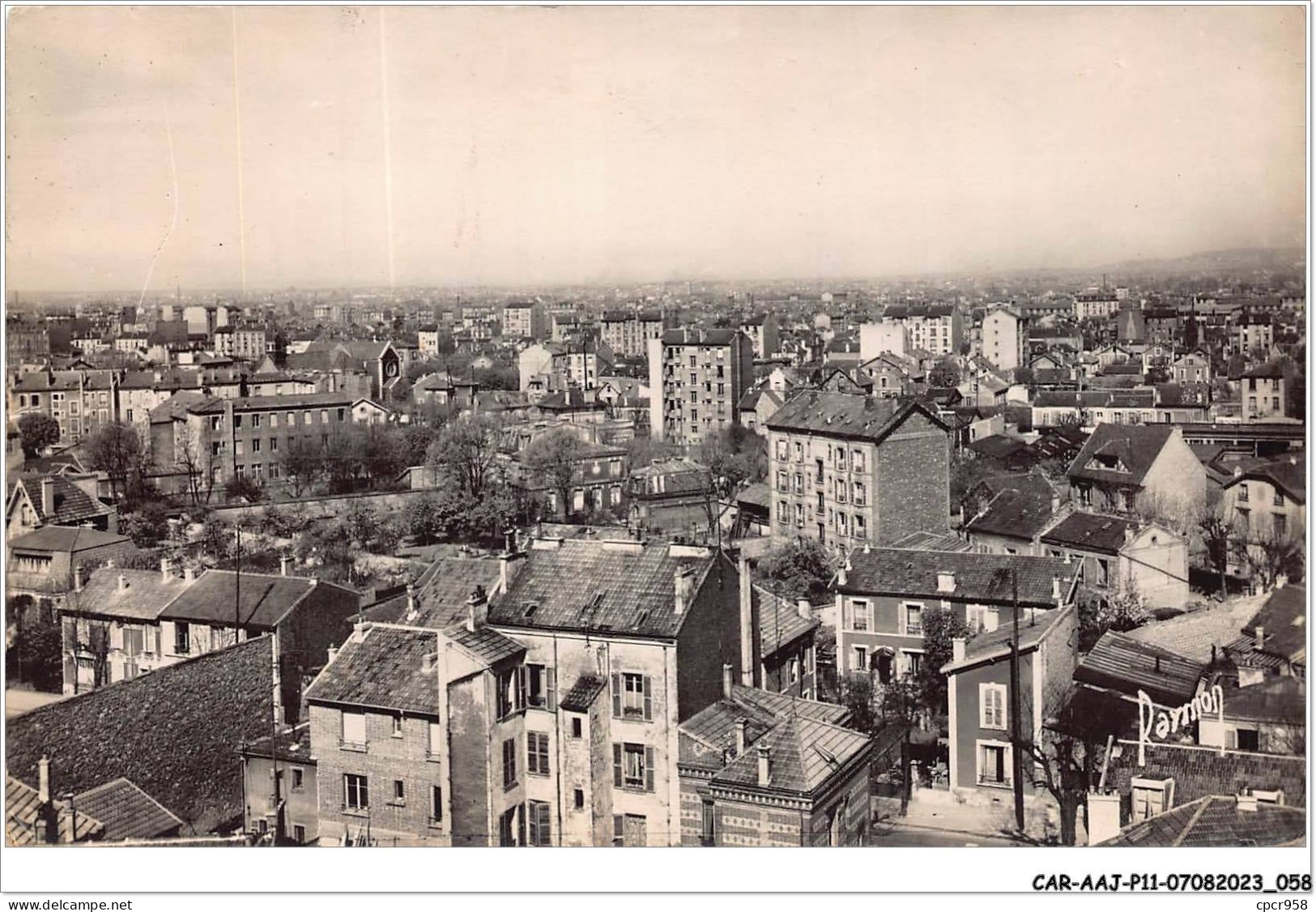 CAR-AAJP11-92-1024 - LA GARENNE-COLOMBES - Panorama, Côté église - La Garenne Colombes