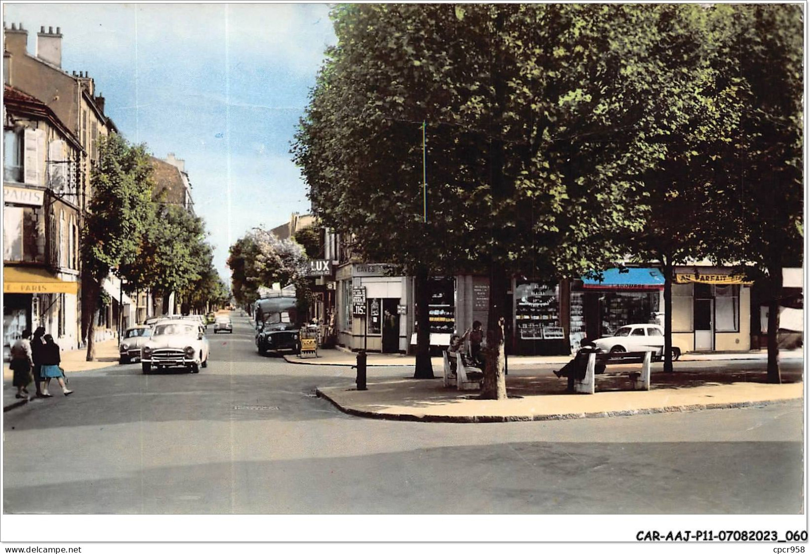 CAR-AAJP11-92-1025 - LA GARENNE-COLOMBES - Place Du Général Leclerc - Avenue Joffre - La Garenne Colombes