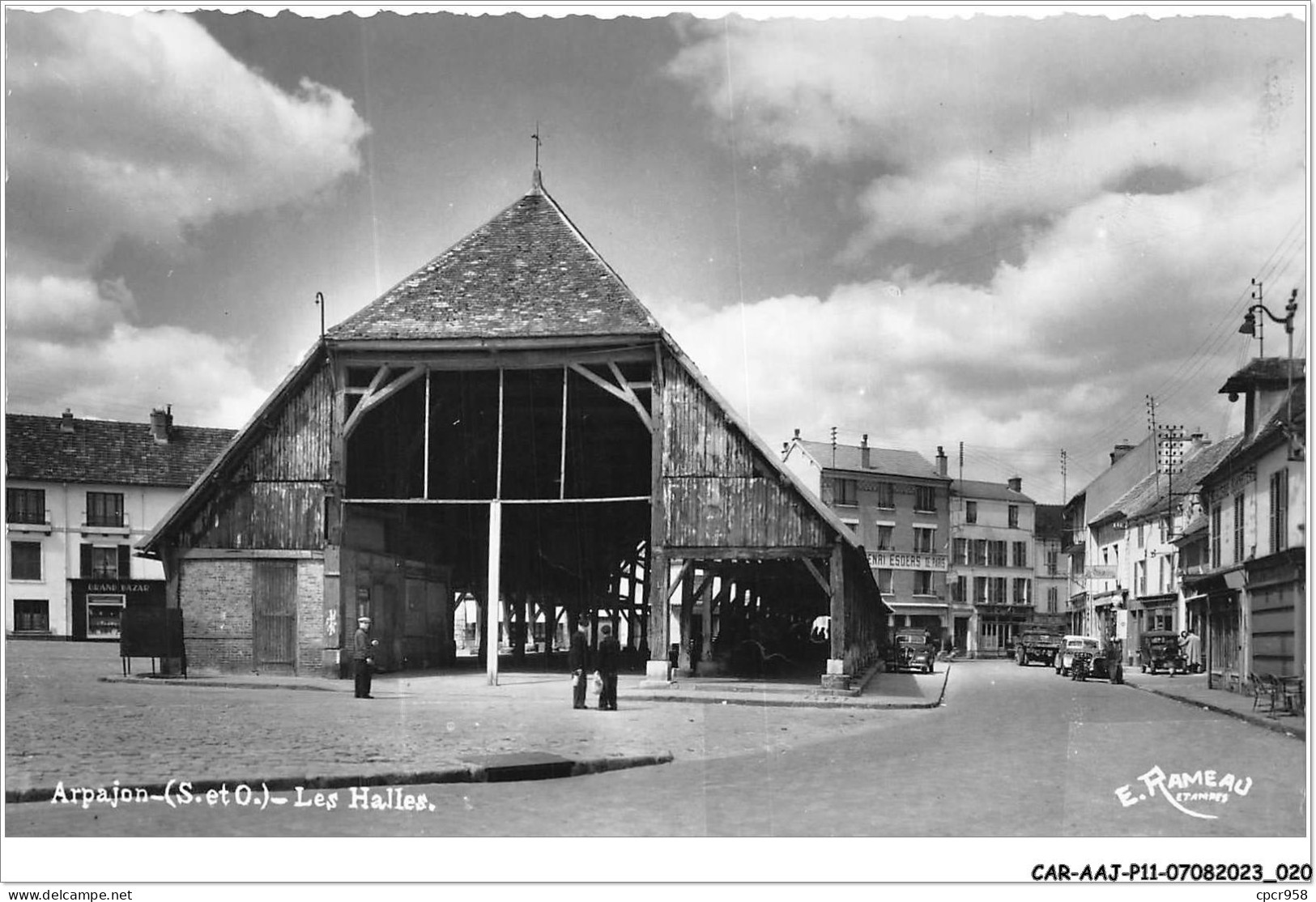 CAR-AAJP11-91-1005 - ARPAJON - Les Halles - Arpajon