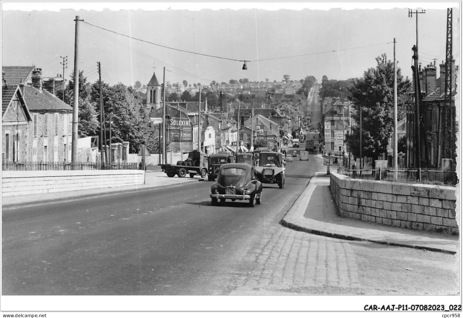 CAR-AAJP11-91-1006 - CORBEIL-ESSONNES - Perspectives De La Rue De Paris - Corbeil Essonnes