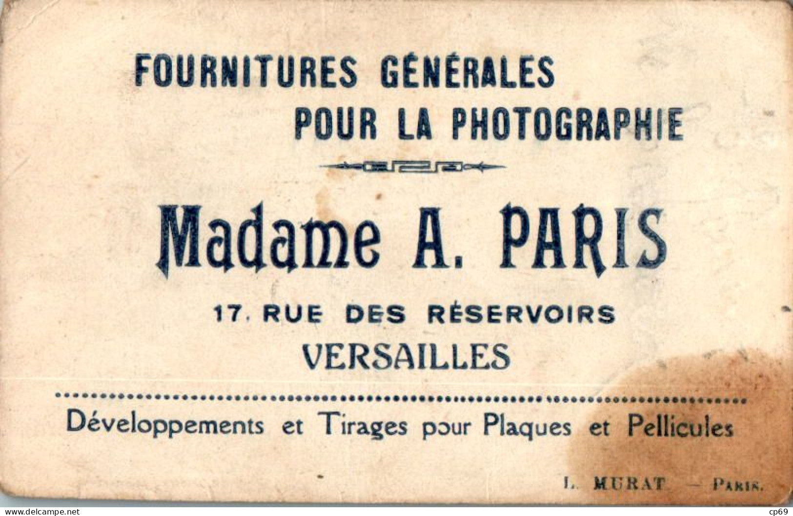 Chromo Madame A. Paris à Versailles Animaux Humanisés Le Tigre & Le Renne Tiger 老虎 Reindeer 驯鹿 B.Etat - Autres & Non Classés