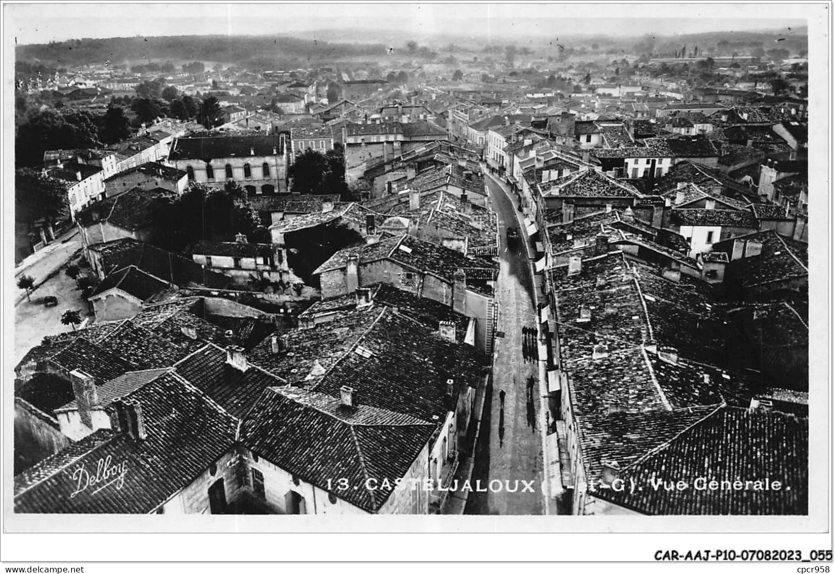 CAR-AAJP10-82-0907 - CASTELJALOUX - Vue Générale - Castelsarrasin