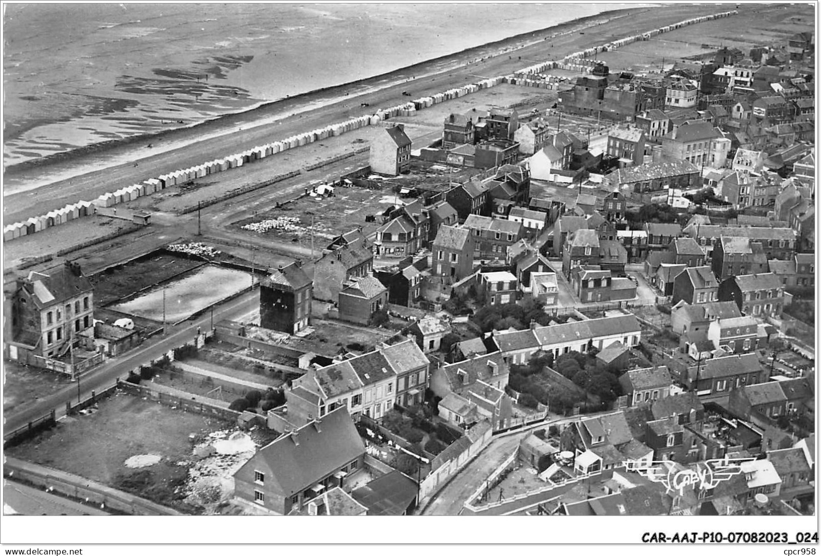 CAR-AAJP10-80-0891 - CAYEUX - Vue Générale - La France Vu Du Ciel - Cayeux Sur Mer