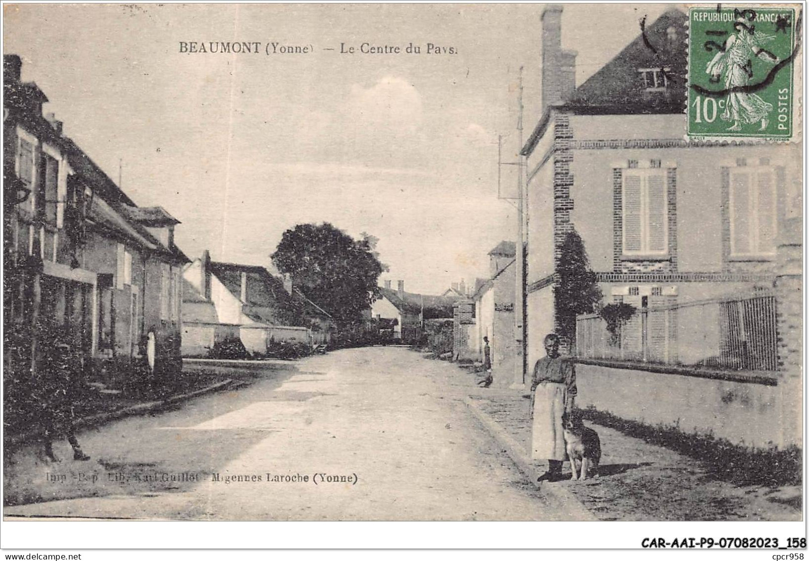 CAR-AAIP9-89-0840 - BEAUMONT - Le Centre Du Pays  - Other & Unclassified