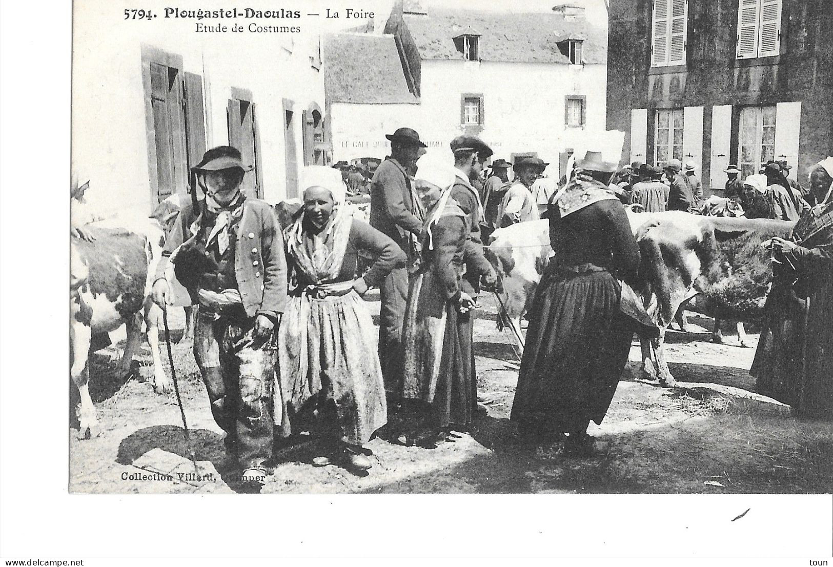 Plougastel - La Foire - Etude De Costumes - Plougastel-Daoulas