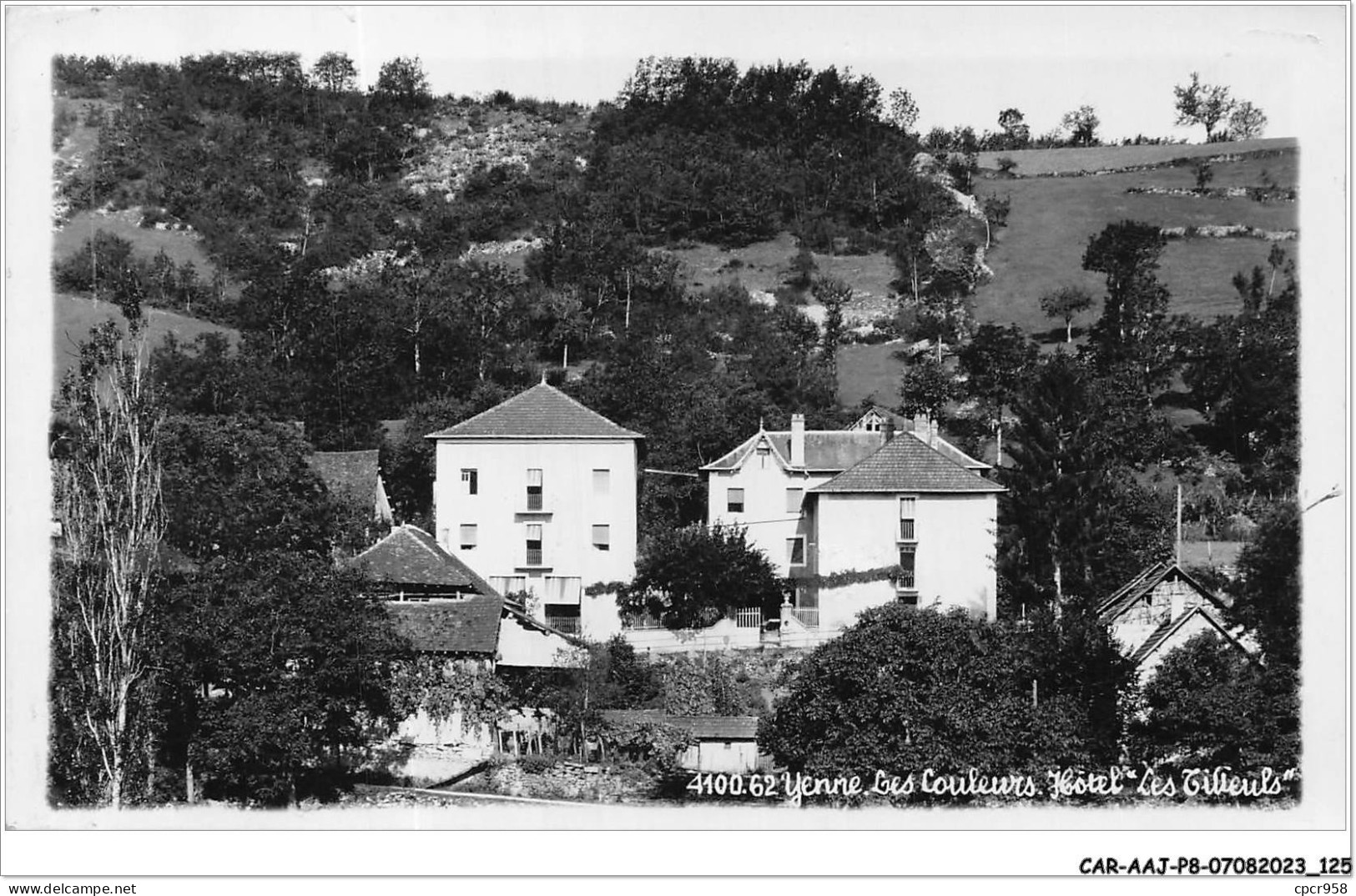 CAR-AAJP8-73-0737 - YENNE - Les Couleurs - Hôtel Les Tilleuls - Yenne