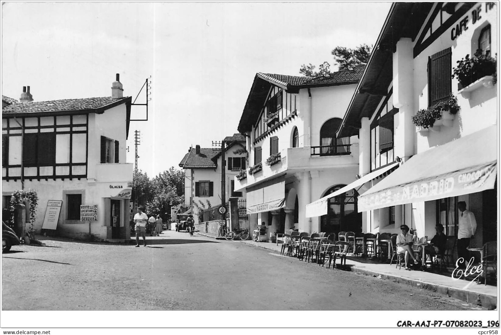 CAR-AAJP7-65-0669 - GUETHARY - La Rue De La Plage - Sonstige & Ohne Zuordnung