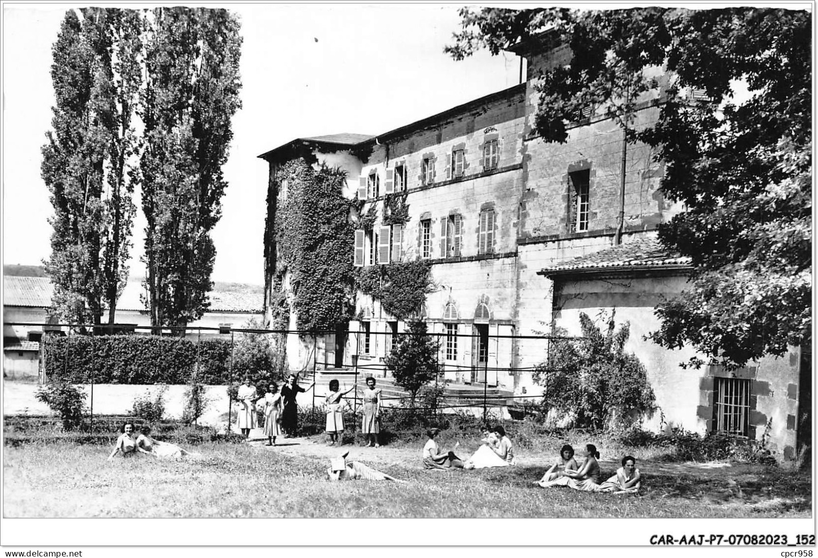 CAR-AAJP7-63-0647 - SAINT-AMONT-TALLENDE - Façade Du Château Des Marrants - Colonie De Vacances De Saint-Gobain - Other & Unclassified