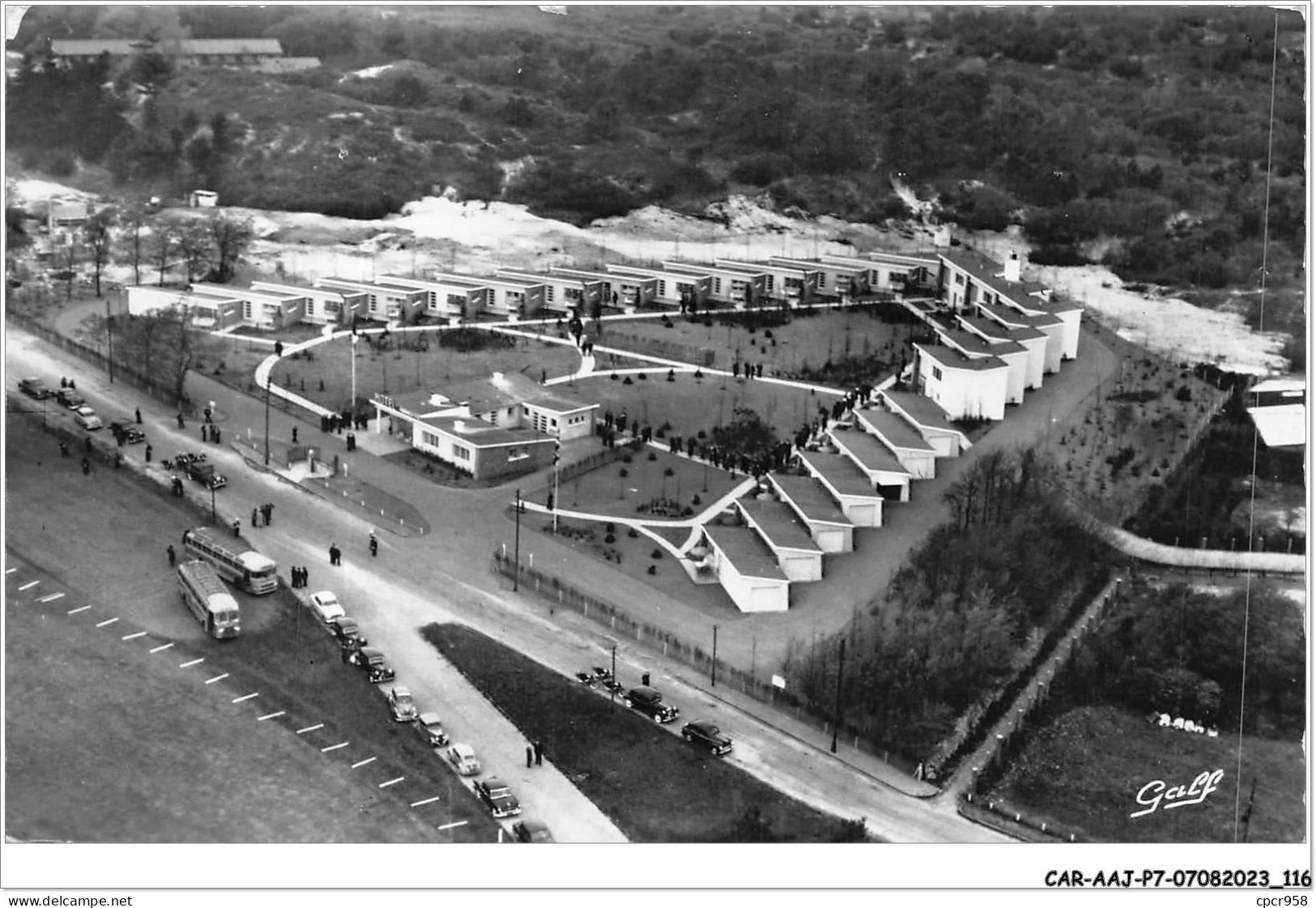 CAR-AAJP7-62-0629 - LE TOUQUET - Vue Générale Aérienne Des Motels - Le Touquet