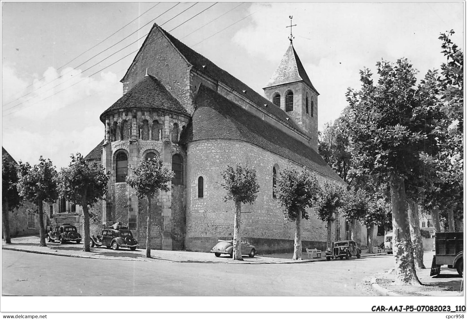 CAR-AAJP5-58-0431 - COSNE  - église St-Aignan - Cosne Cours Sur Loire