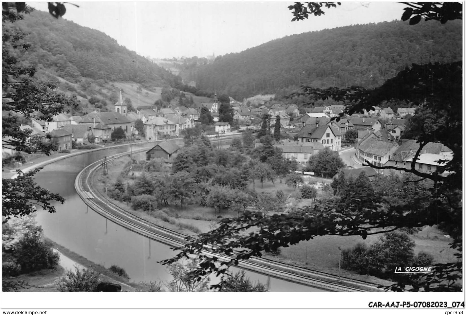 CAR-AAJP5-57-0413 - LUTZELBOURG - Le Canal De La Marne Au Rhin Et Au Fond Trois-Maisons - Other & Unclassified