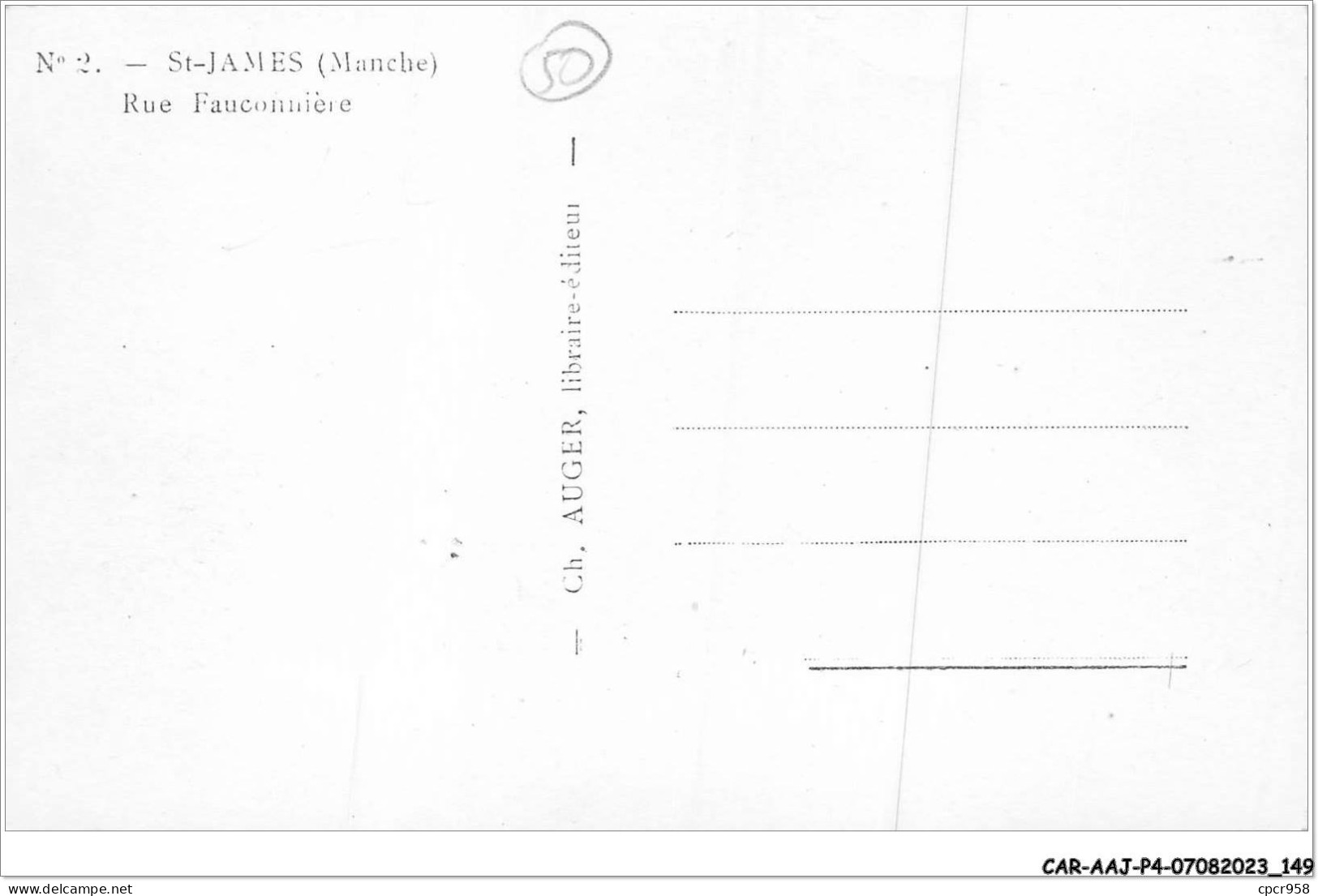 CAR-AAJP4-50-0354 - ST-JAMES - Rue Fauconnière - Commerces, Garage - Other & Unclassified