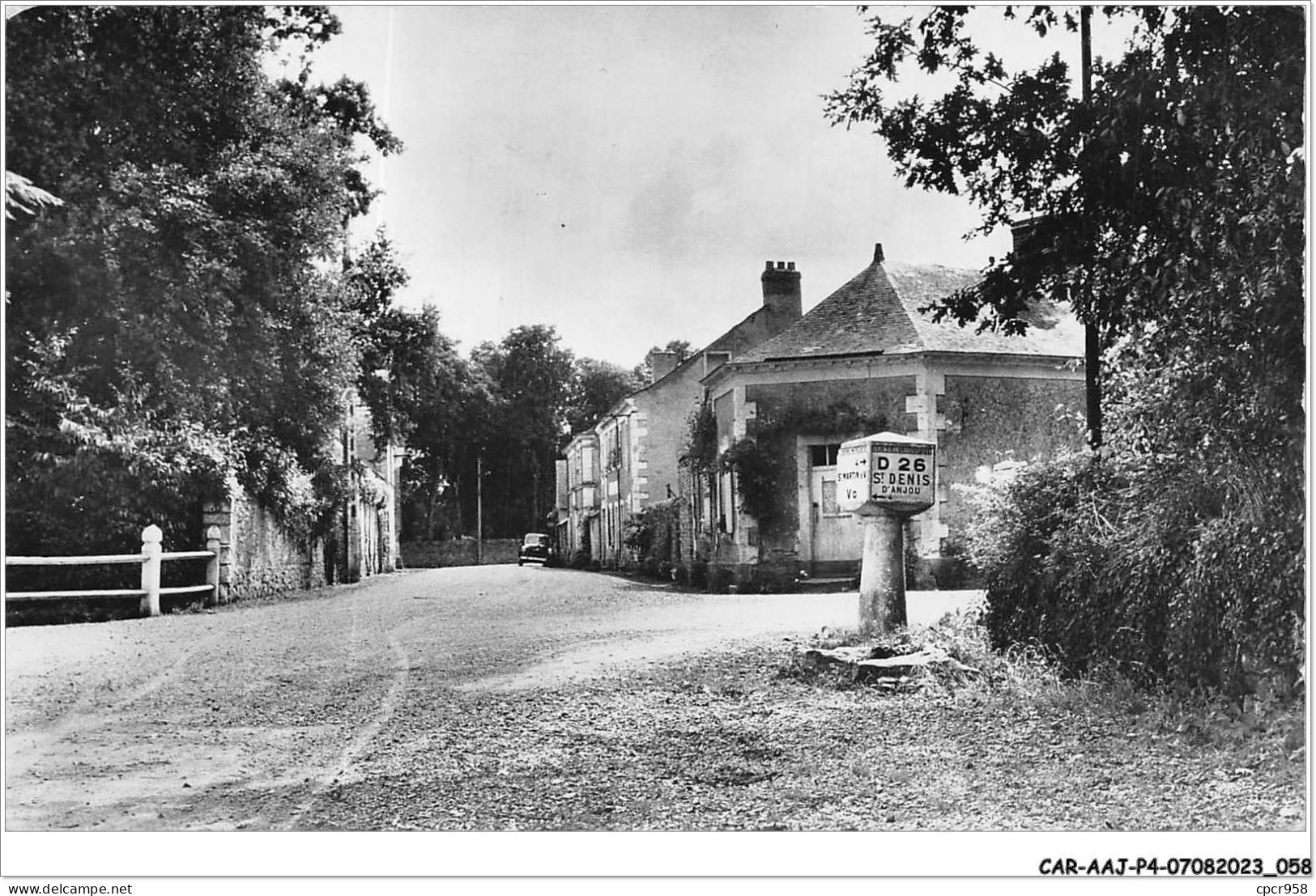 CAR-AAJP4-49-0309 - CHEMIRE - Le Carefour De L'église - Sonstige & Ohne Zuordnung