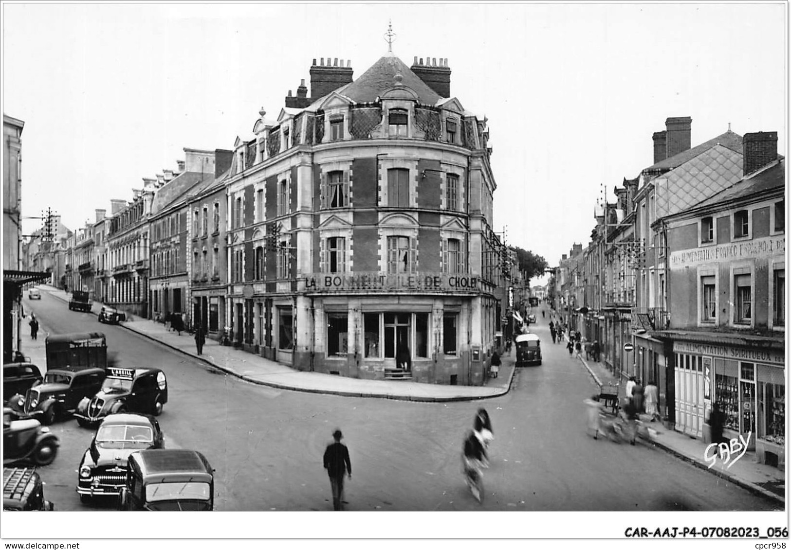 CAR-AAJP4-49-0308 - CHOLET - Rue Nationale Et Avenue Gambetta - Commerces - Cholet